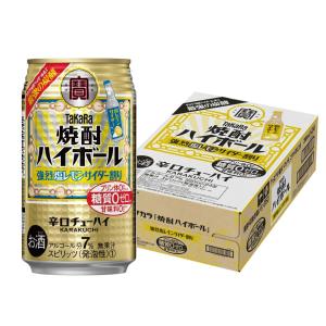 あすつく チューハイ 酎ハイ サワー 送料無料 宝 焼酎ハイボール 強烈塩レモンサイダー割り 350ml×1ケ−ス/24本