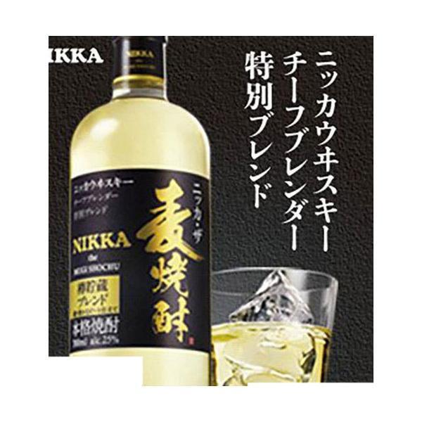 送料無料 アサヒ ニッカ・ザ・麦焼酎 720ml 6本