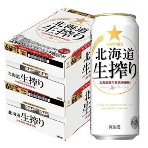 5/25限定+3％ 発泡酒 送料無料 2ケースセット サッポロ ビール ビール 北海道生搾り 500ml×48本/一部地域は別途送料が必要です あすつく