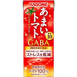 送料無料 カゴメ  あまいトマト GABA＆リラックス 195ml×2ケース/48本｜liquor-boss1