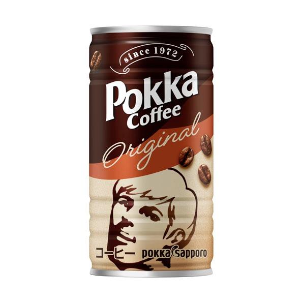 送料無料 ポッカサッポロ ポッカコーヒーオリジナル 190g×1ケース/30本