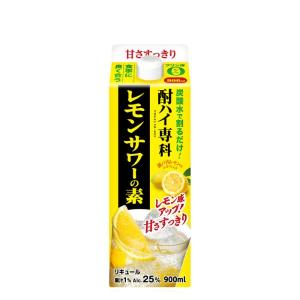 送料無料 合同酒精 酎ハイ専科 レモンサワーの素 25度 900ml×6本｜liquor-boss1