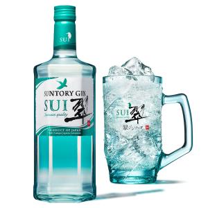 あすつく サントリー ジャパニーズジン 翠 SUI 40度 700ml 1本 gin_SUIG