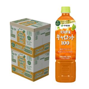 送料無料 伊藤園 エコボトル 充実野菜 キャロット100 740g×30本 2ケース  北海道・東北・四国・九州・沖縄県は別途送料がかかります｜liquor-boss1