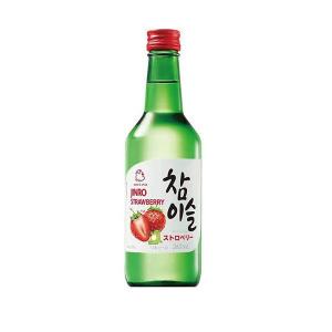 あすつく 眞露 JINRO チャミスル ストロベリー 13度 360ml 1本