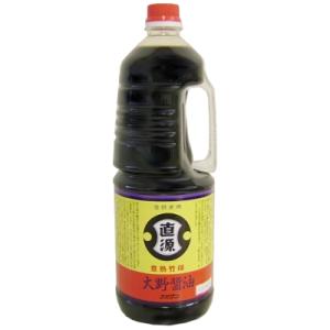 直源醤油 竹印しょうゆ 濃口 HP 1.8L 1800ml 1本｜liquor-boss1