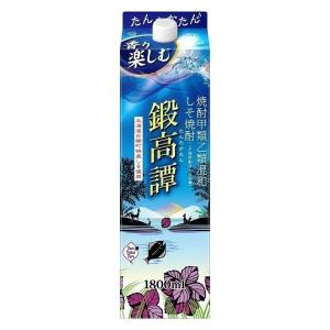 5/12限定+3％ あすつく 合同酒精 鍛高譚 たんたかたん 20度 紙パック 1800ml 1.8L 1本｜liquor-boss1