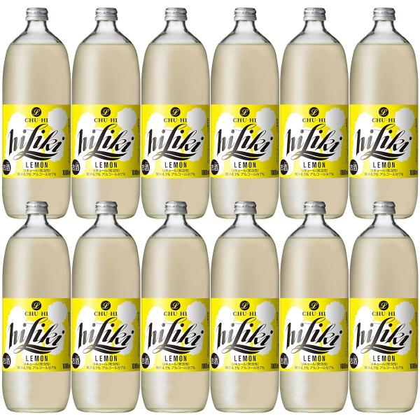 9/9限定P2% 送料無料 アサヒ ハイリキ レモン 瓶 1000ml×2ケース/12本