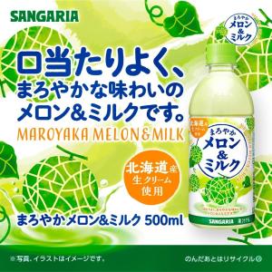 送料無料 サンガリア まろやかメロン&ミルク ...の詳細画像1