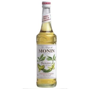 5/25限定+3％ 送料無料 MONIN モナン イエローバナナ シロップ 700ml×12本｜liquor-boss1