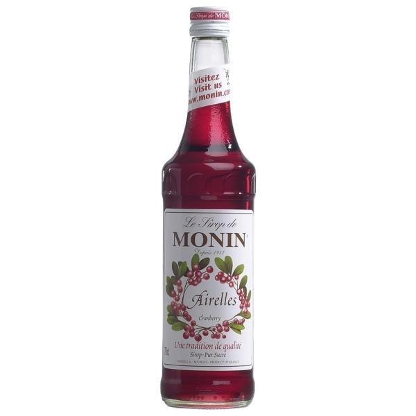 送料無料 MONIN モナン モナン クランベリー シロップ 700ml×2本