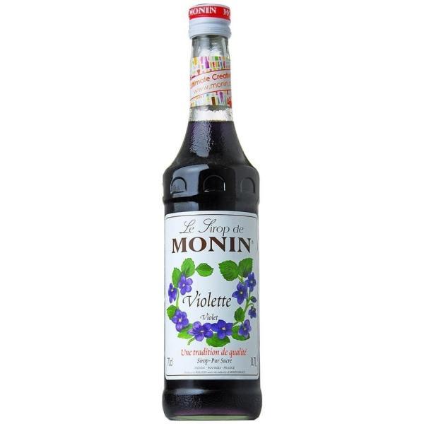 MONIN モナン バイオレット シロップ 700ml×6本ご注文は12本まで同梱可能ノンアルコール...