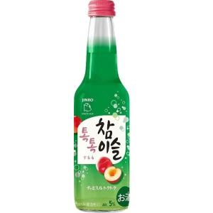 あすつく 眞露 JINRO チャミスル マスカット 13度 360ml 1本 : リカー