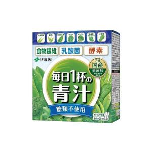 送料無料 伊藤園 毎日1杯の青汁 乳酸菌 糖類不使用 5.0g×1個/20包 粉末｜liquor-boss1