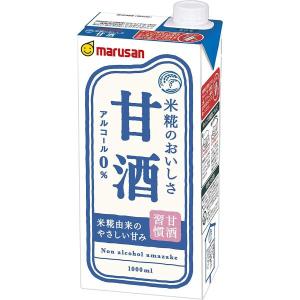 マルサン 甘酒 1000ml 紙パック × 6本の商品画像