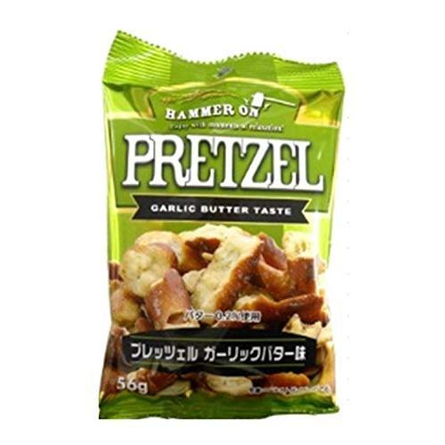 送料無料 スイートボックス ハンマーオンプレッツェルガーリックバター 56g×20袋