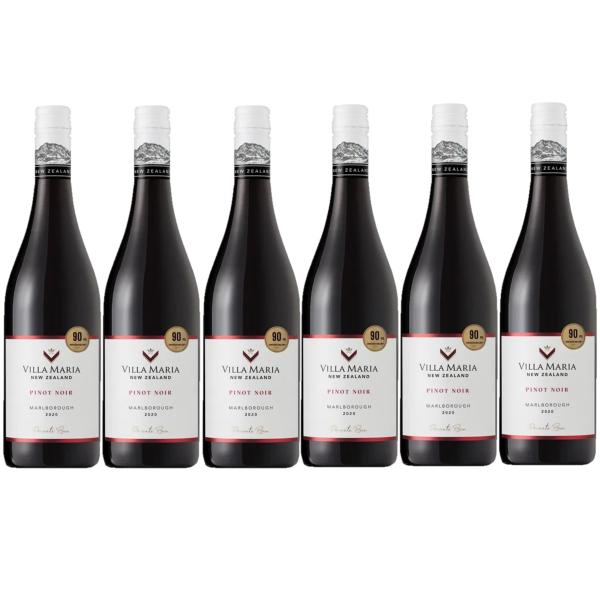 送料無料 ヴィラ・マリア プライベート・ビン マールボロ ピノ・ノワール 750ml×6本三国ワイン...
