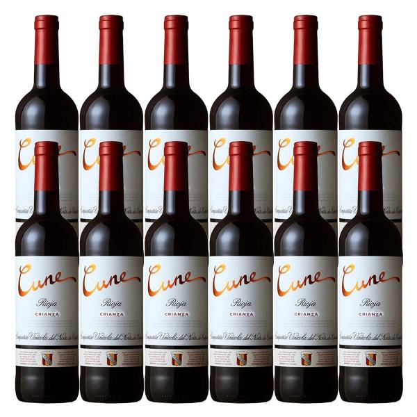 送料無料 クネ クリアンサ 750ml×12本 三国ワイン [スペイン リオハ/赤/ミディアム] 本...