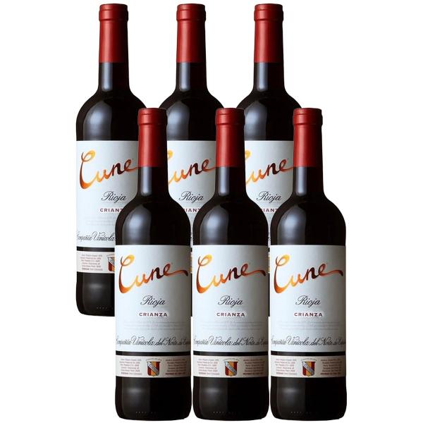 送料無料 クネ クリアンサ 750ml×6本 三国ワイン [スペイン リオハ/赤/ミディアム] 本州...
