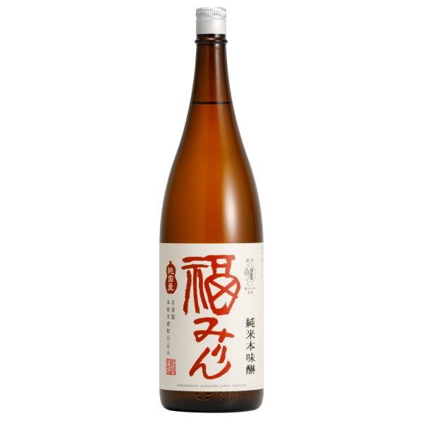 送料無料 石川県 福光屋 純米本味醂 福みりん 1800ml 1.8L×1ケース/6本