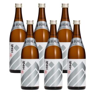 送料無料 福正宗 銀ラベル 特別純米酒 1800ml 1800ml×6本 日本酒