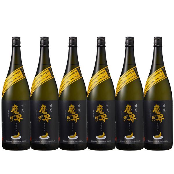 送料無料 焼酎 光武酒造場 甘蕉 バナナ 魔界への誘い 芋 25度 1800ml 6本1.8L 1....