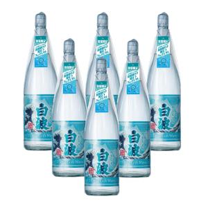 6/1は最大+6％ 薩摩酒造 芋焼酎 MUGEN白波 The Splash Wave 1800ml 1.8L×1ケース/6本｜liquor-boss1