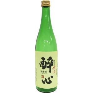 日本酒 醉心山根本店 醉心 すいしん 軟水の辛口 純米酒 720ml 1本