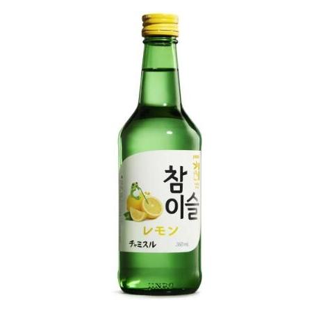 送料無料 眞露 JINRO チャミスル レモン 360ml×20本