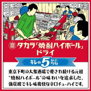 送料無料 宝酒造 タカラ 焼酎ハイボール キレ...の詳細画像2