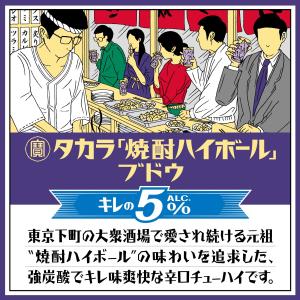 あすつく 宝 タカラ 焼酎ハイボール キレの5...の詳細画像3