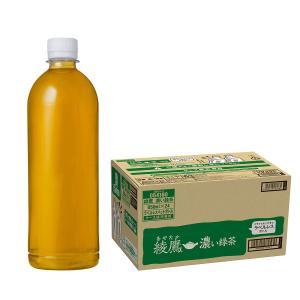 送料無料 コカ・コーラ 綾鷹 あやたか 濃い緑茶 ラベルレス PET 650ml×1ケース/24本