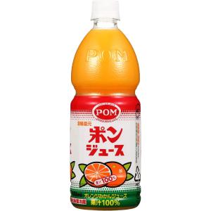 送料無料 えひめ飲料 ポン＜POM＞ オレンジジュース 800ml×12本（2ケース）｜liquor-boss1