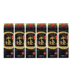 雲海酒造 芋焼酎 日向木挽 黒麹 20度 パック 1800ml 1.8L×6本