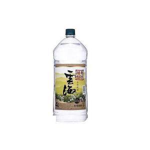 4/25限定+3% 送料無料 雲海酒造 雲海 そば 25度 4000ml 4L×4本/1ケース あすつく｜liquor-boss1