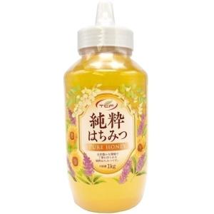 5/12限定+3％ 食品 天長食品 純粋はちみつ 1kg 1個｜liquor-boss1