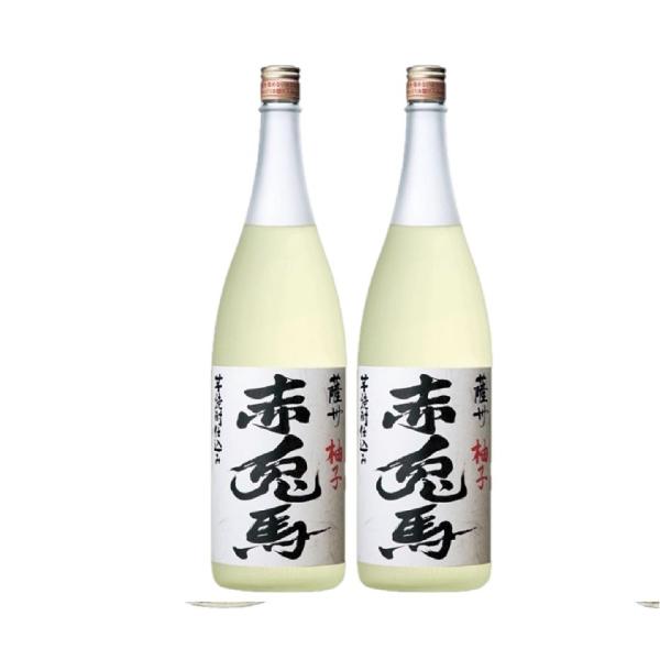 送料無料 濱田酒造 リキュール 赤兎馬 せきとば 柚子酒 14度 1800ml 1.8L 2本 ご注...