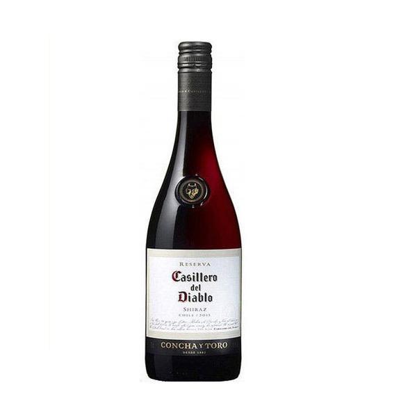 送料無料 チリワイン 赤 カッシェロ・デル・ディアブロ シラーズ 750ml×2本 wine