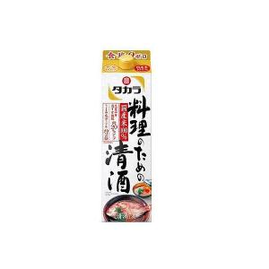 6/1は最大+6％ あすつく タカラ 料理のための清酒 パック 1800ml 1.8L×12本