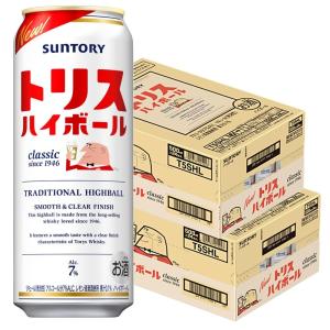 あすつく ハイボール チューハイ 酎ハイ サワー 送料無料 サントリー トリスハイボール 500ml×2ケース/48本｜リカーBOSS