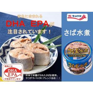 送料無料 極洋 キョクヨー 鯖 缶詰 さば水煮...の詳細画像1