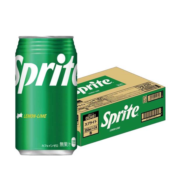 送料無料 コカ・コーラ スプライト 350ml×1ケース/24本 炭酸 サイダー