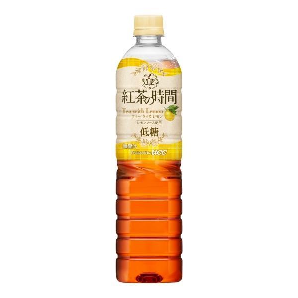 送料無料 UCC 紅茶の時間 ティーウィズレモン 低糖 900ml×2ケース／24本