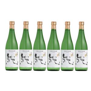 送料無料 日本酒 宮尾酒造 清酒 〆張鶴 しめはりつる 純米吟醸 純 720ml×6本