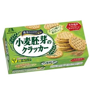 送料無料 森永製菓 小麦胚芽のクラッカー 64枚×16個