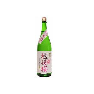 送料無料 越後桜酒造 特撰純米酒 越後桜 1800ml 1.8L×2本｜liquor-boss1