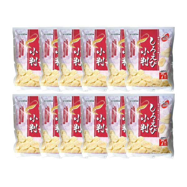 【まとめ買い】 送料無料 日の出屋製菓 しろえび小判 【13g×7袋入】×12個