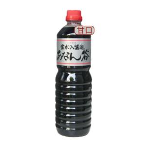 5/26限定+3％ あすつく 送料無料 穴谷醤油 あなん谷 濃口 甘口 ペット 1000ml 1L×15本｜liquor-boss1