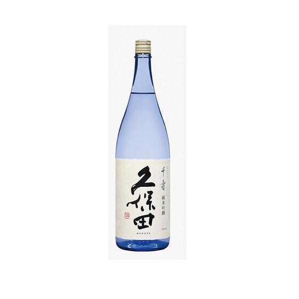 送料無料 日本酒 朝日酒造 久保田 千寿 純米吟醸 【ブルーボトル】1800ml 1.8L 1本