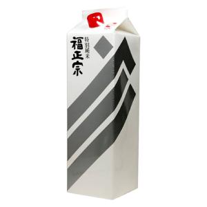 日本酒 石川県 福光屋 福正宗 銀ラベル 特別純米酒 パック 1800ml 1800ml 1本